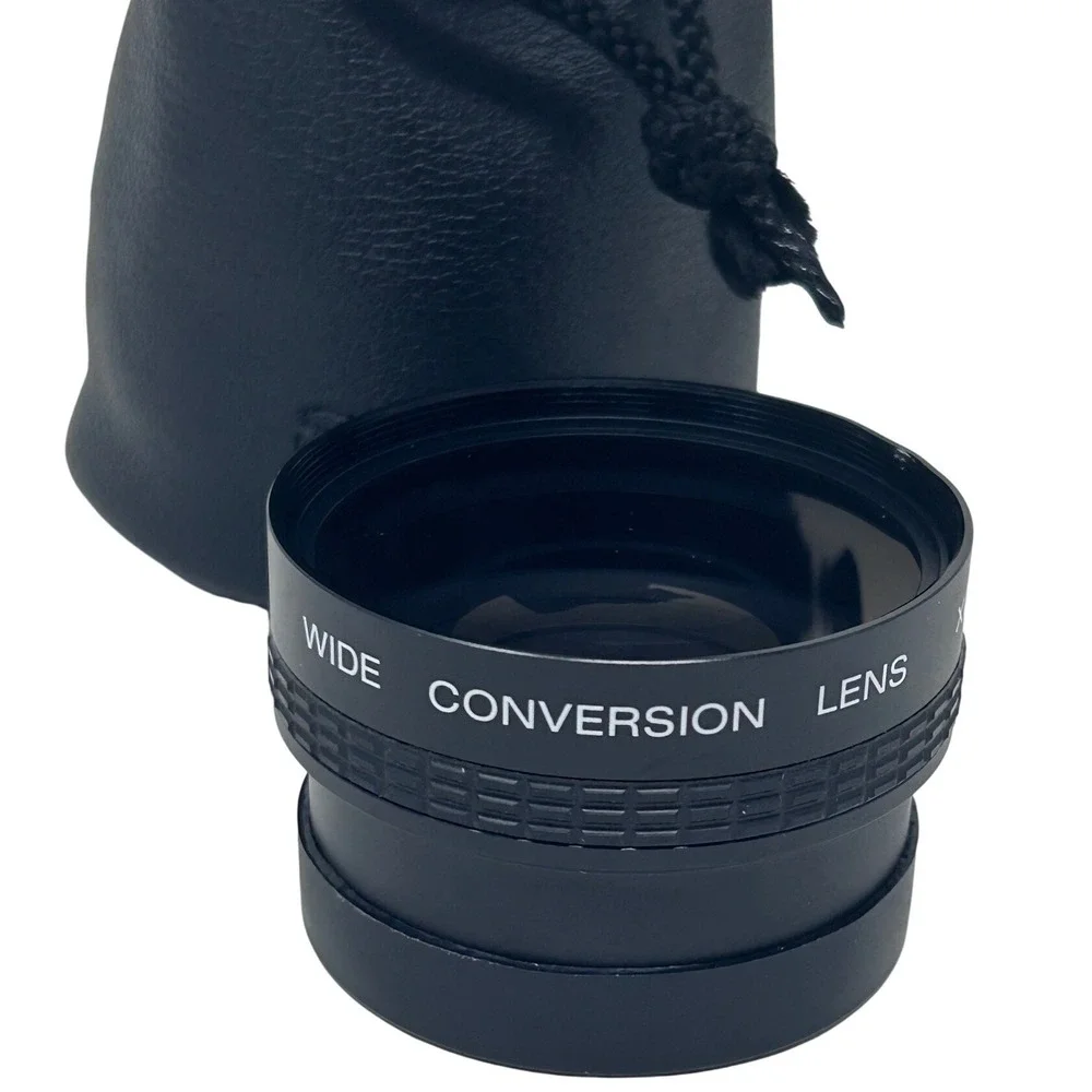 Sony VCL-0746B x0.7 Wide Conversion‎ Lens Black with Pouch and Cap